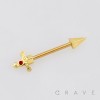 MEDIEVAL SHARP SWORD DAGGER 316L SURGICAL STEEL NIPPLE RING